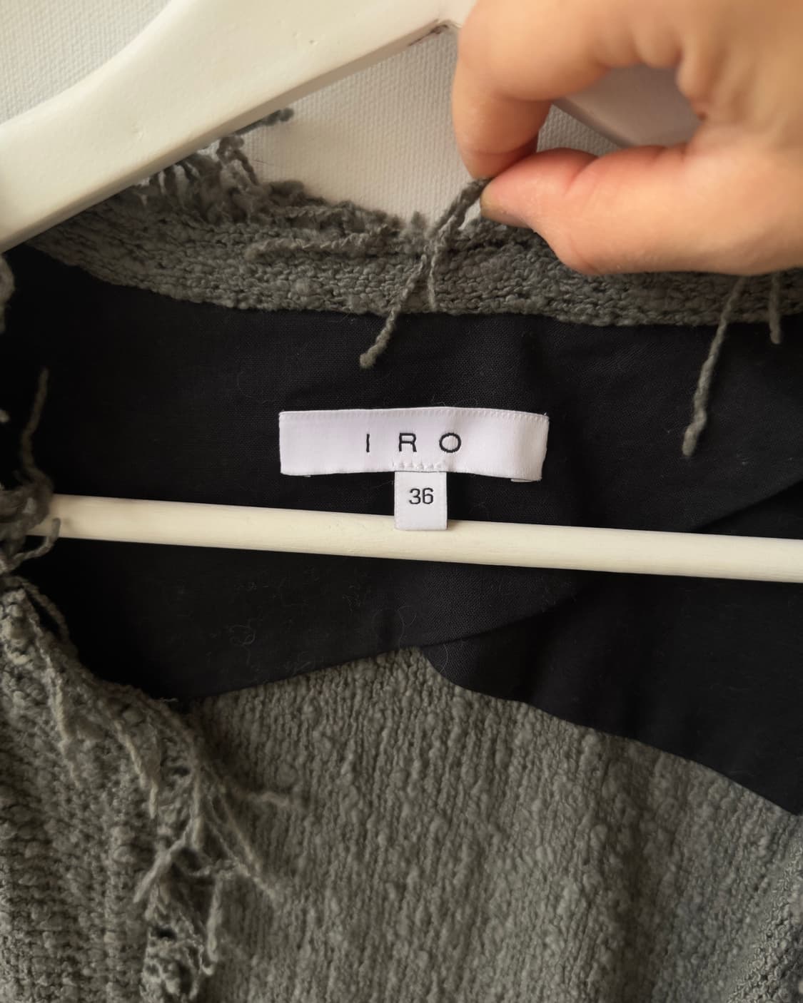 [IRO] Fringe Bouclé Jacket 상품이미지3