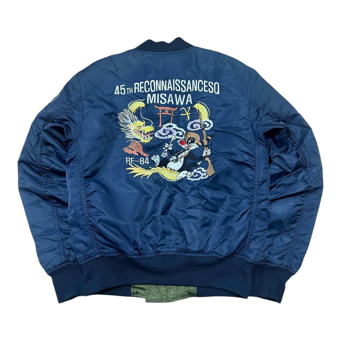 ✨ (바배) ASPES BLU & CO flight 항공점퍼 자켓 상품이미지1