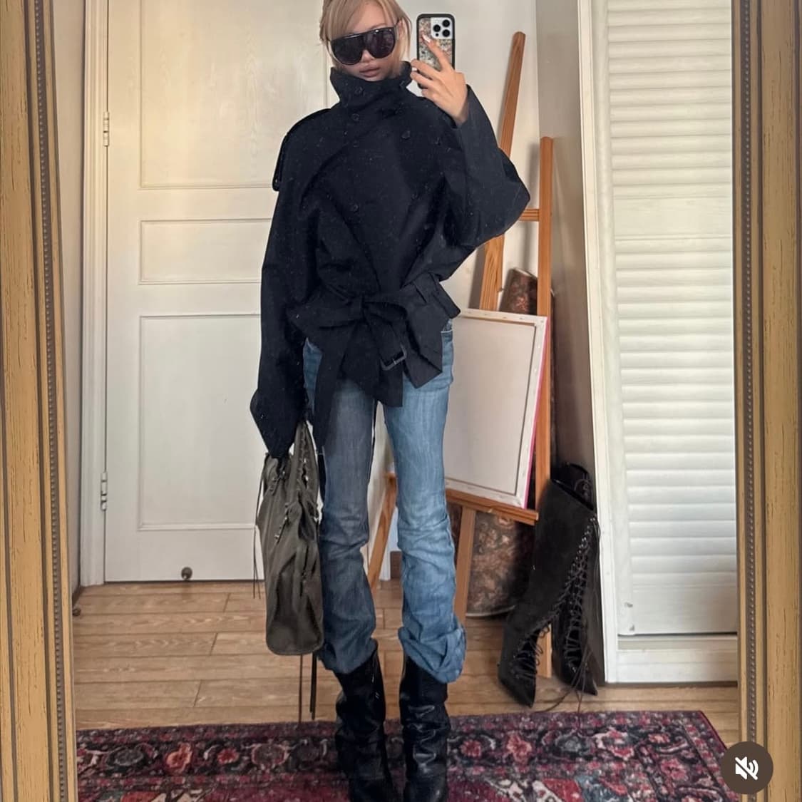 vintage trench coat 상품이미지2