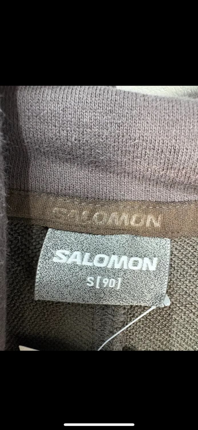 살로몬컴포트 후드 다크브라운 H1295 상품이미지5