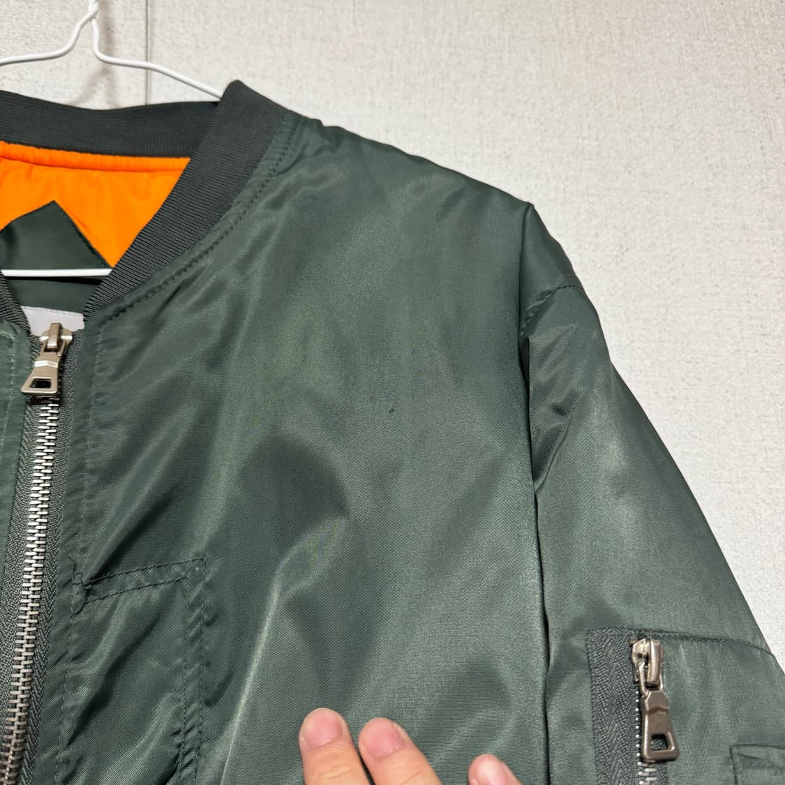 MA-1 봄버 자켓 팝니다! 상품이미지6