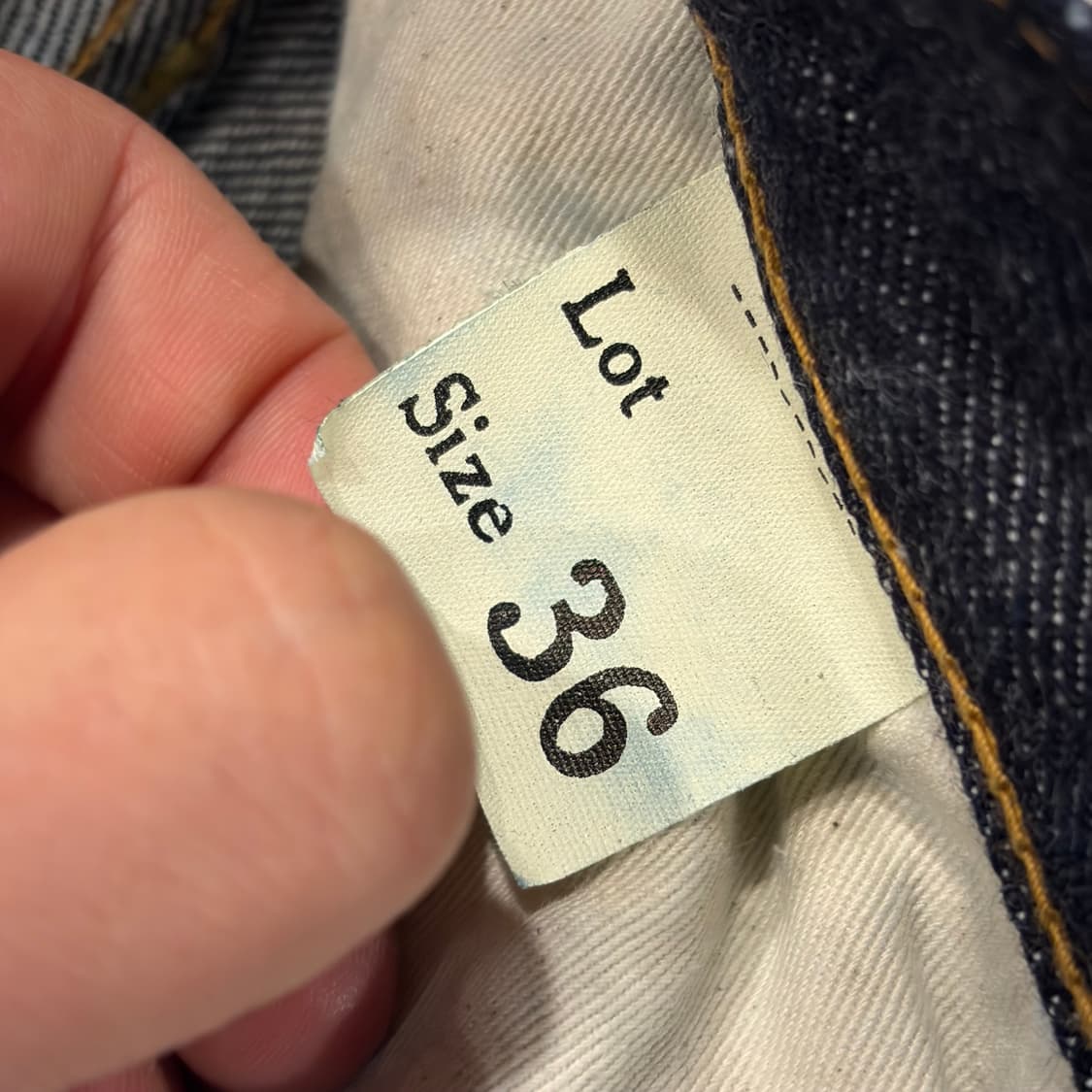 [36] 브론슨 55801xx 데님 청바지 팬츠 C791 상품이미지7