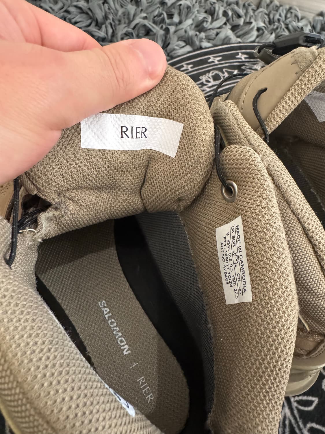 살로몬 x 리에르 XA 미드 고어텍스 아흐질 275 상품이미지8