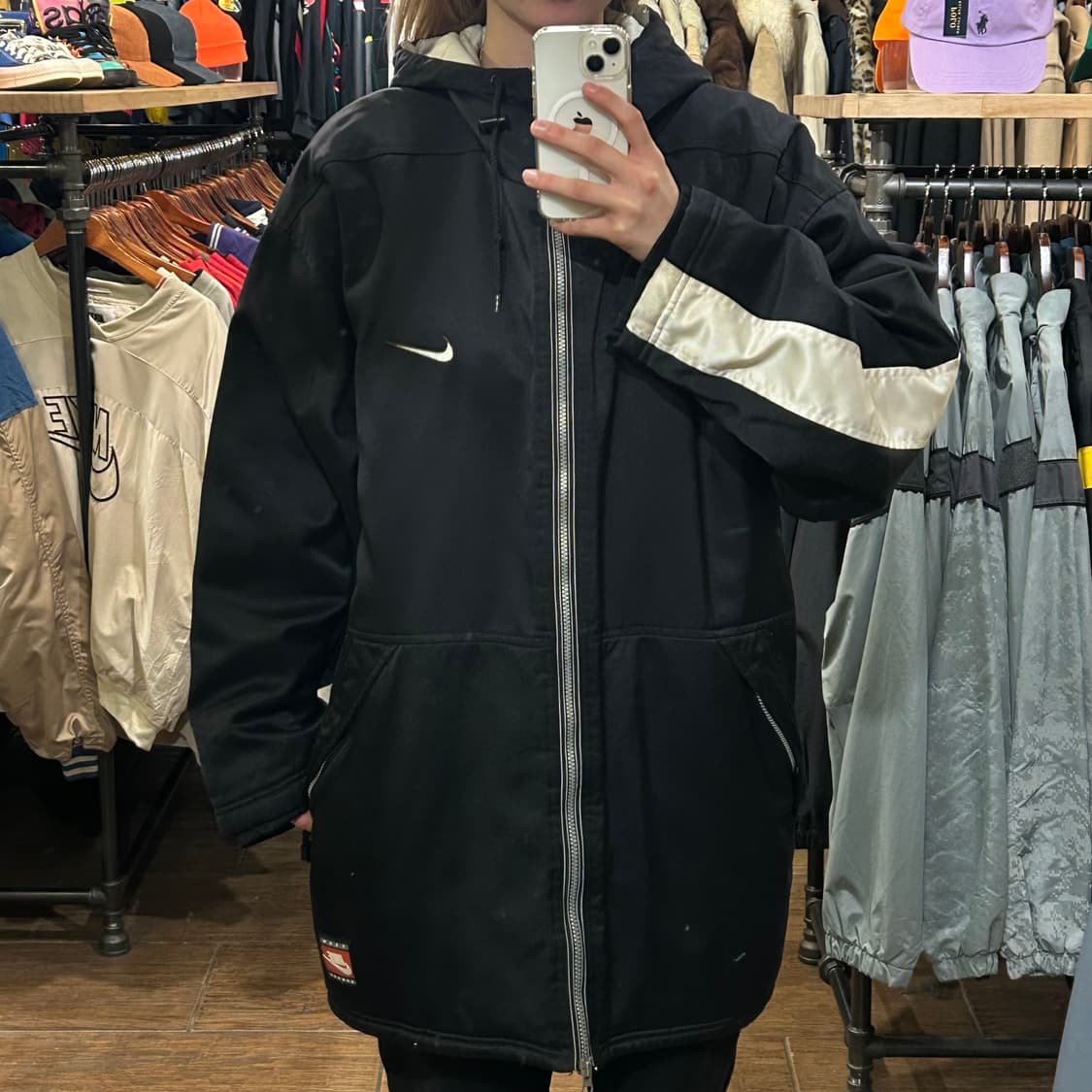 [HI] 나이키 롱패딩 블랙 상품이미지2