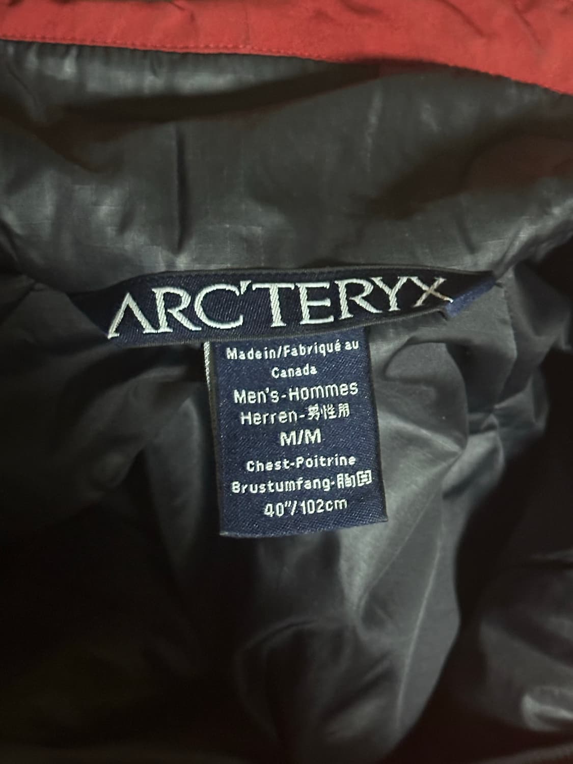 M) 아크테릭스 피션AR Made in canada 상품이미지4