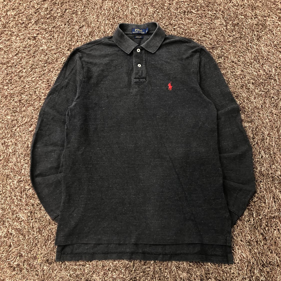 M 폴로 랄프로렌 포니 PK 긴팔 카라 티셔츠 롱슬리브 상품이미지1