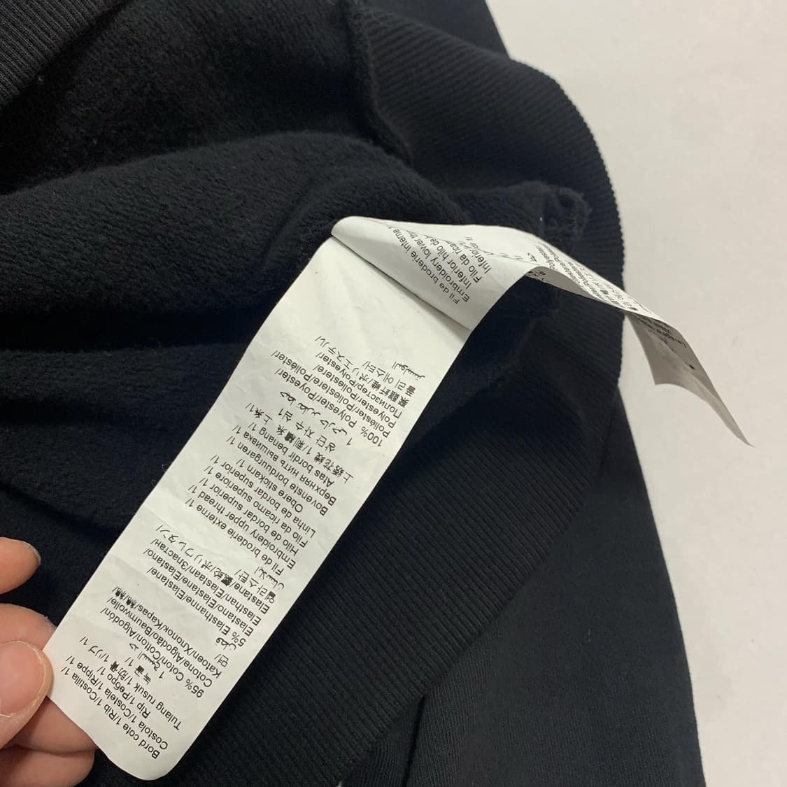 겐조 블랙 후드티셔츠 상품이미지3