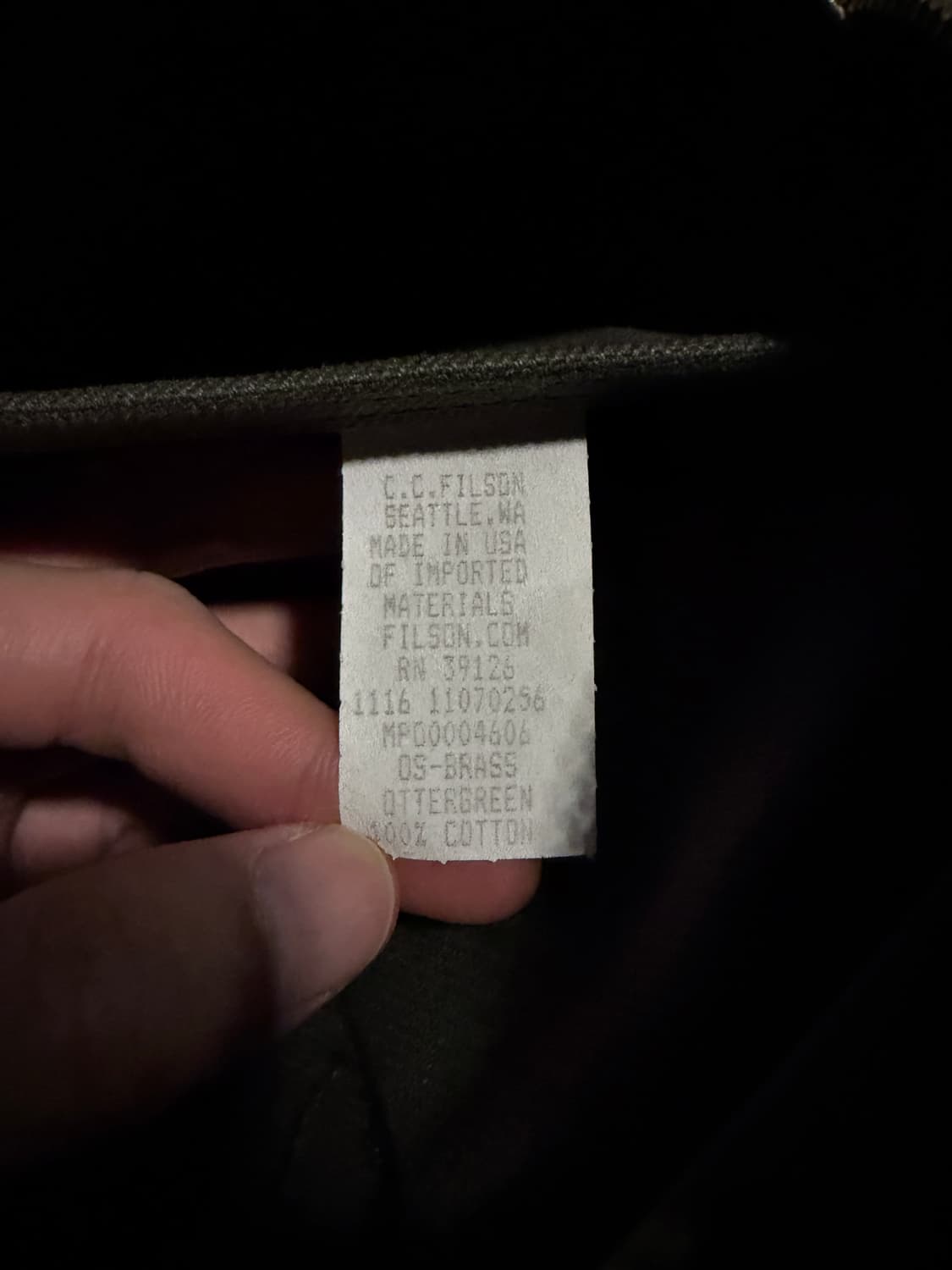 필슨 256 브리프케이스 OTTERGREEN 상품이미지5