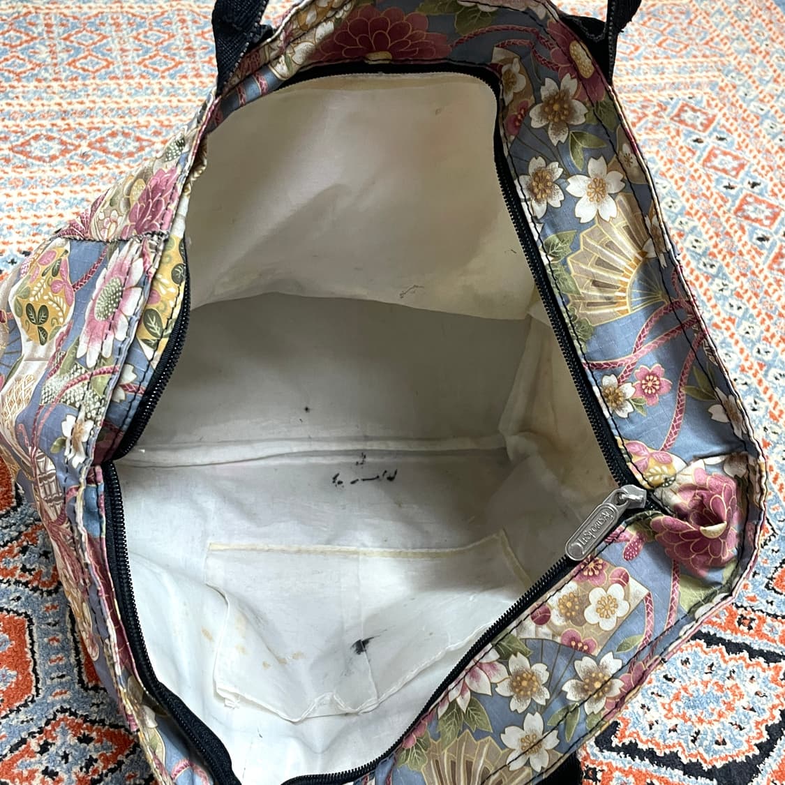 레스포삭 플라워프린팅 토트백  상품이미지4