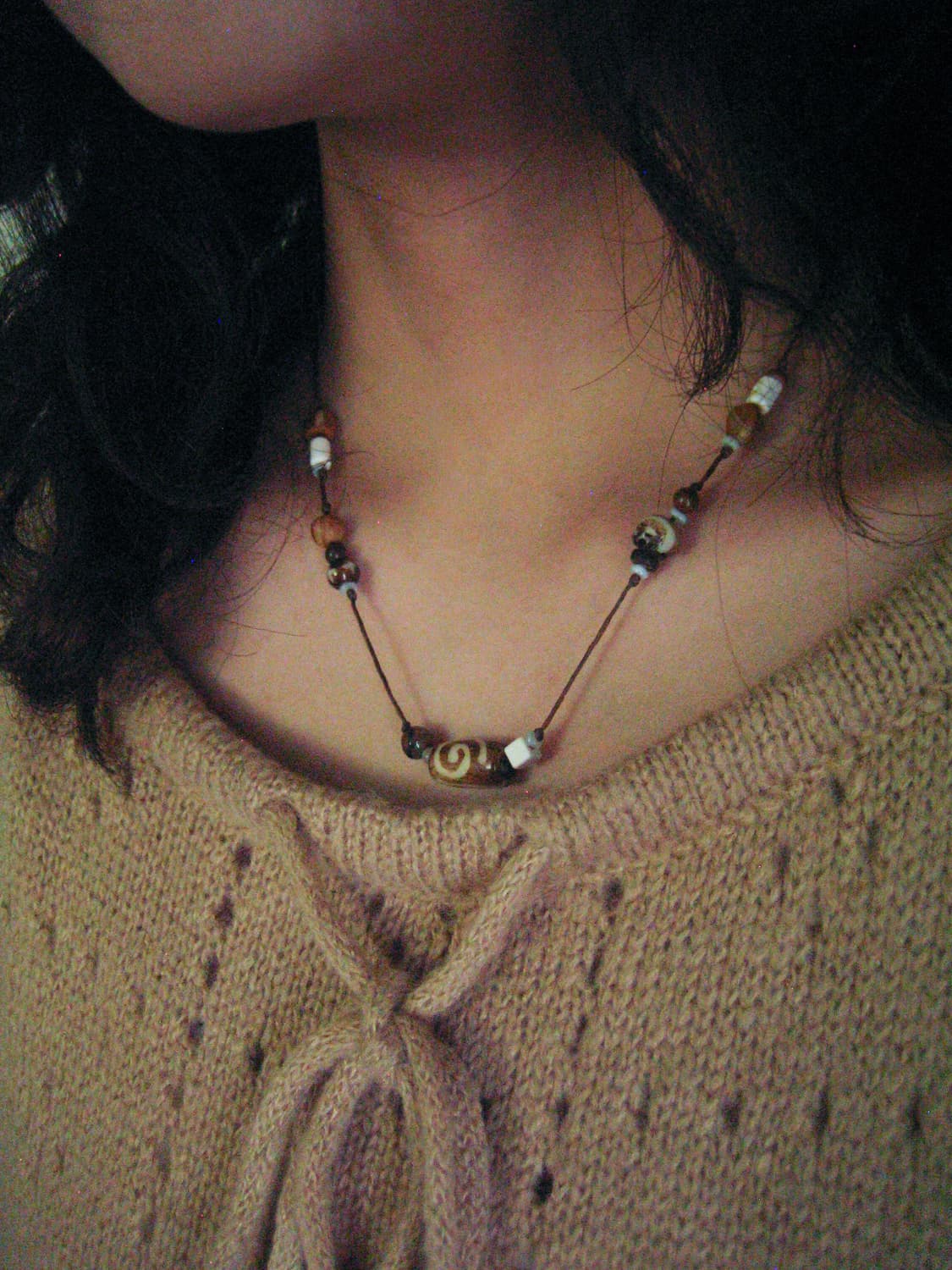Cafe latte necklace 카페 라떼 목걸이 상품이미지2