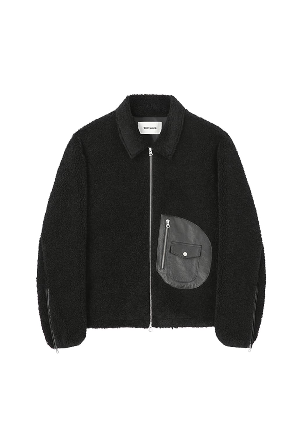 토니웩 Duvet Leather Shearling Jacket 상품이미지1