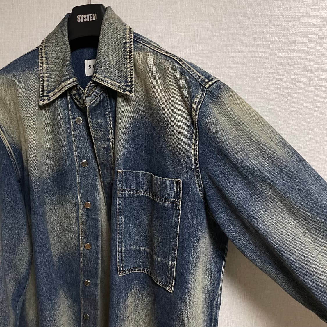 [50]솔리드옴므 22ss 데님자켓 상품이미지4