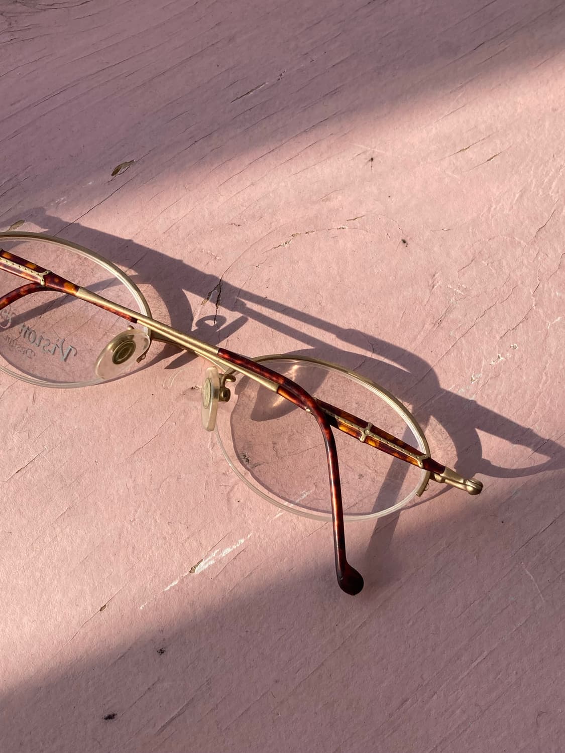 빈티지 레오파드 오벌 안경 상품이미지6