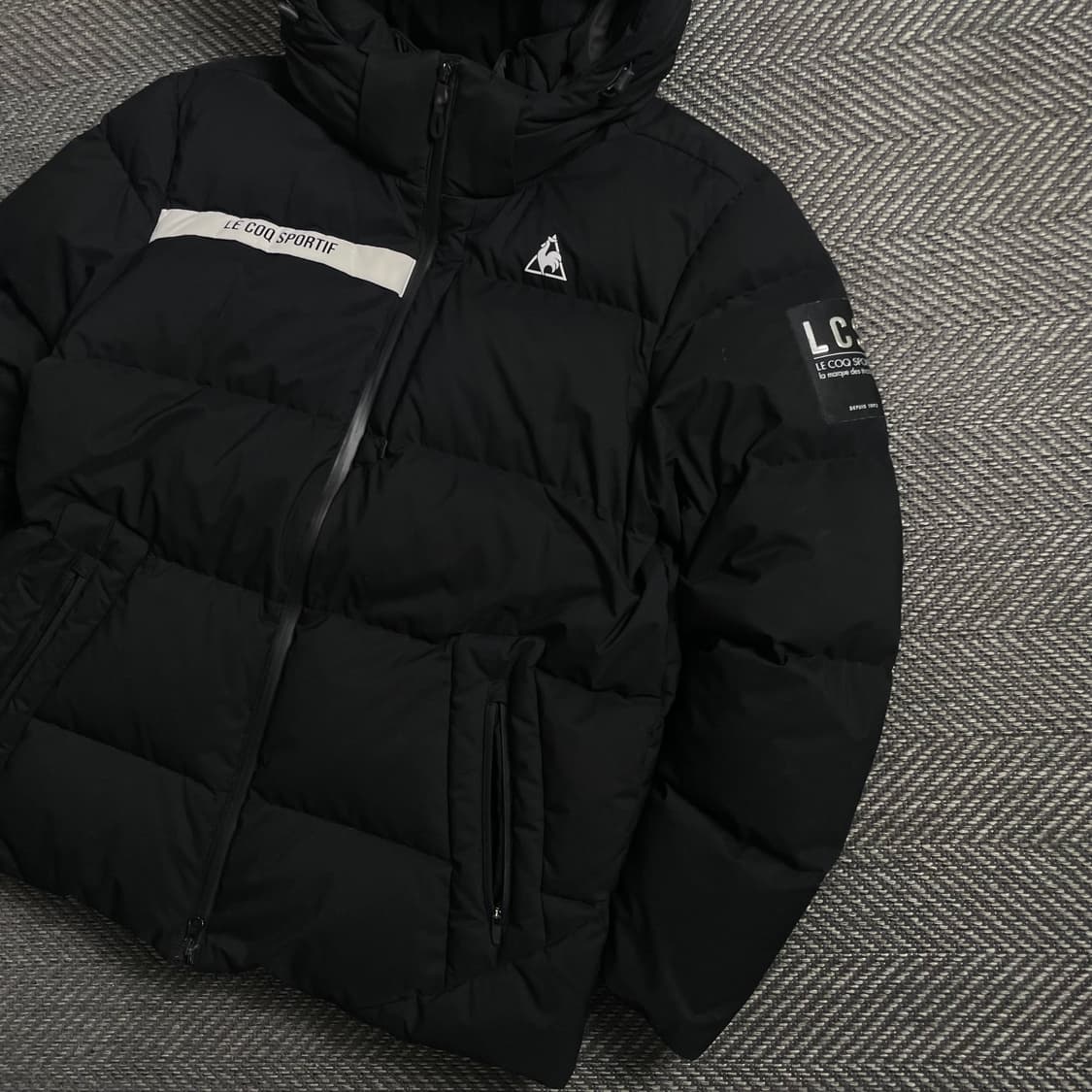 르꼬끄 사이드 패치 구스다운 푸퍼 패딩o 4969 상품이미지2