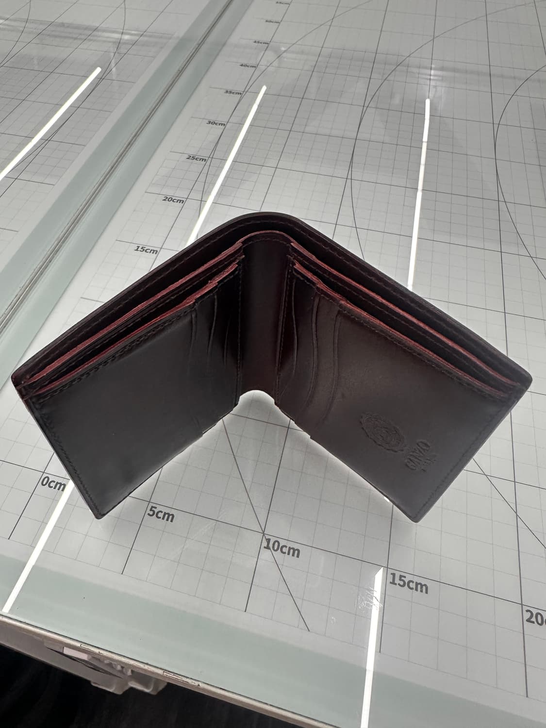 간조 코도반 버건디 반지갑 상품이미지5