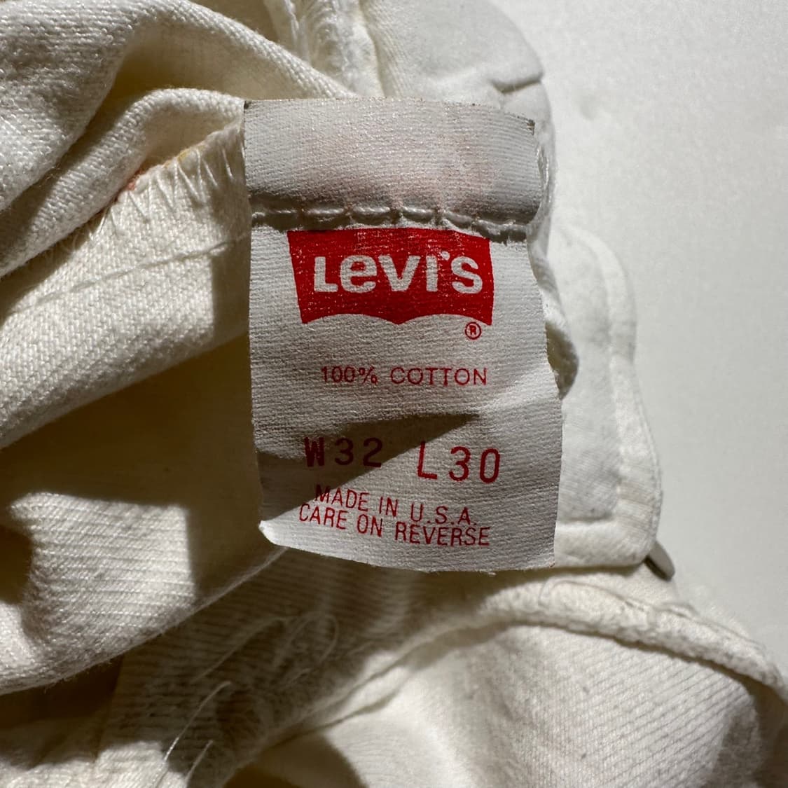 리바이스 USA 501 데님 커팅 하프 팬츠 상품이미지7