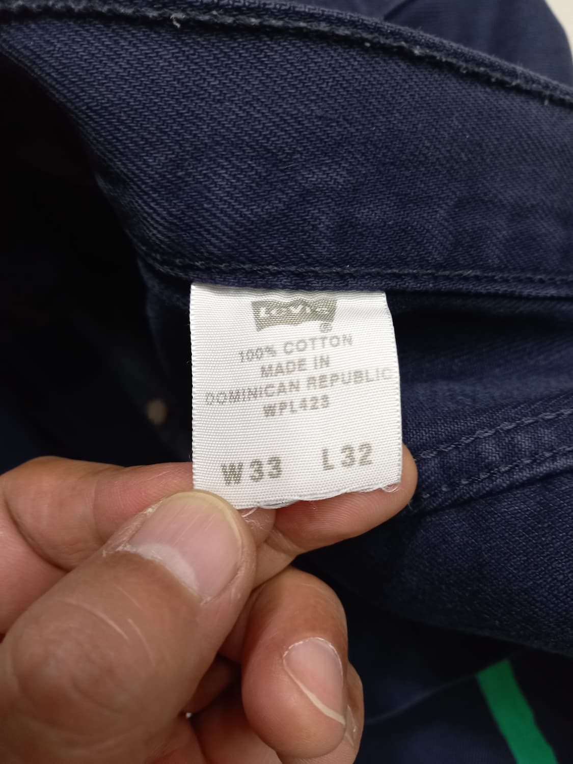 33 05's 리바이스501 일자진 진청 커스텀 33-421 상품이미지7