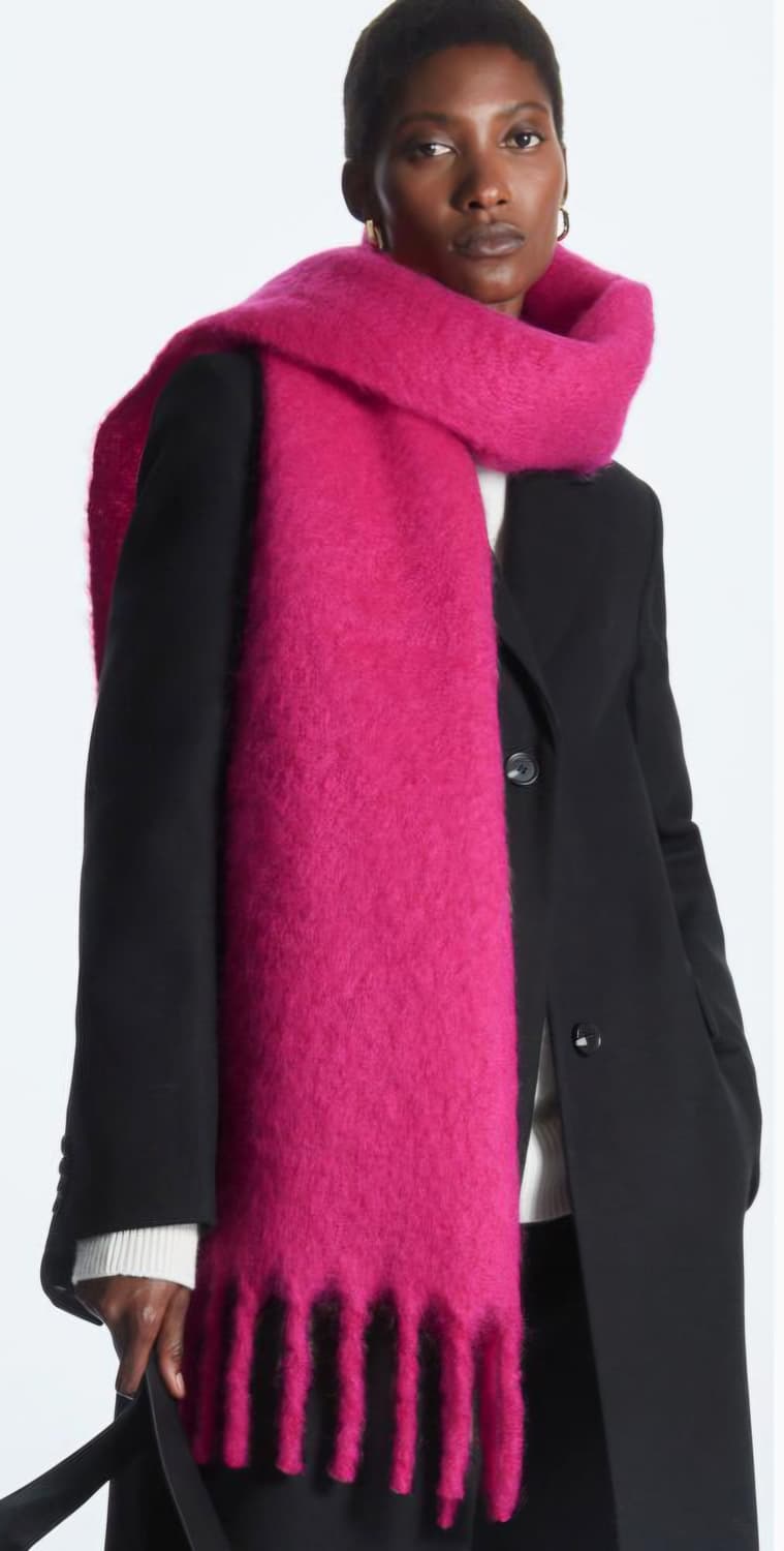 코스 모헤어 머플러 목도리 / 여성 머플러 / 여자 목도리  상품이미지2