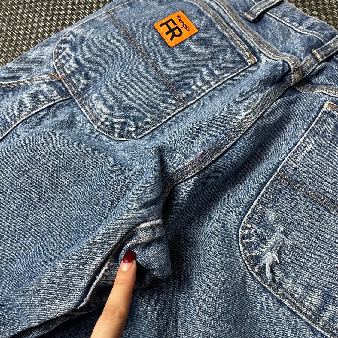 (34) 랭글러 FR 백카펜터 데님 팬츠 상품이미지6