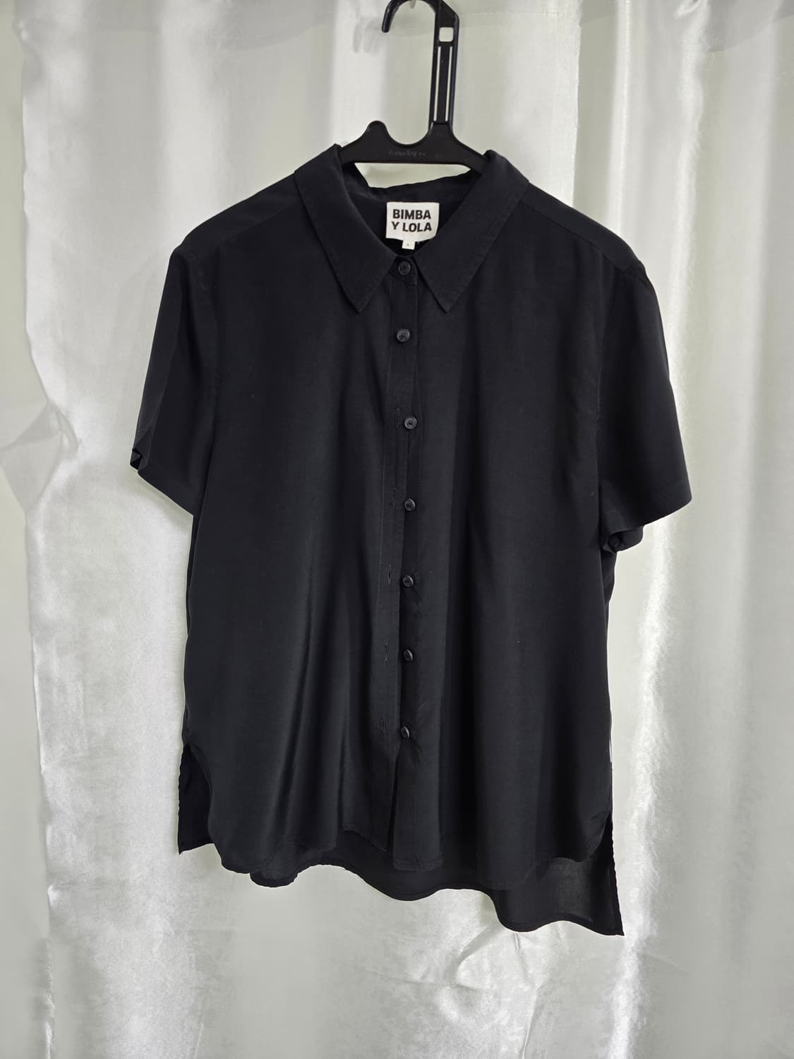 빔바이롤라 블랙 반팔 셔츠 (1719) 상품이미지1
