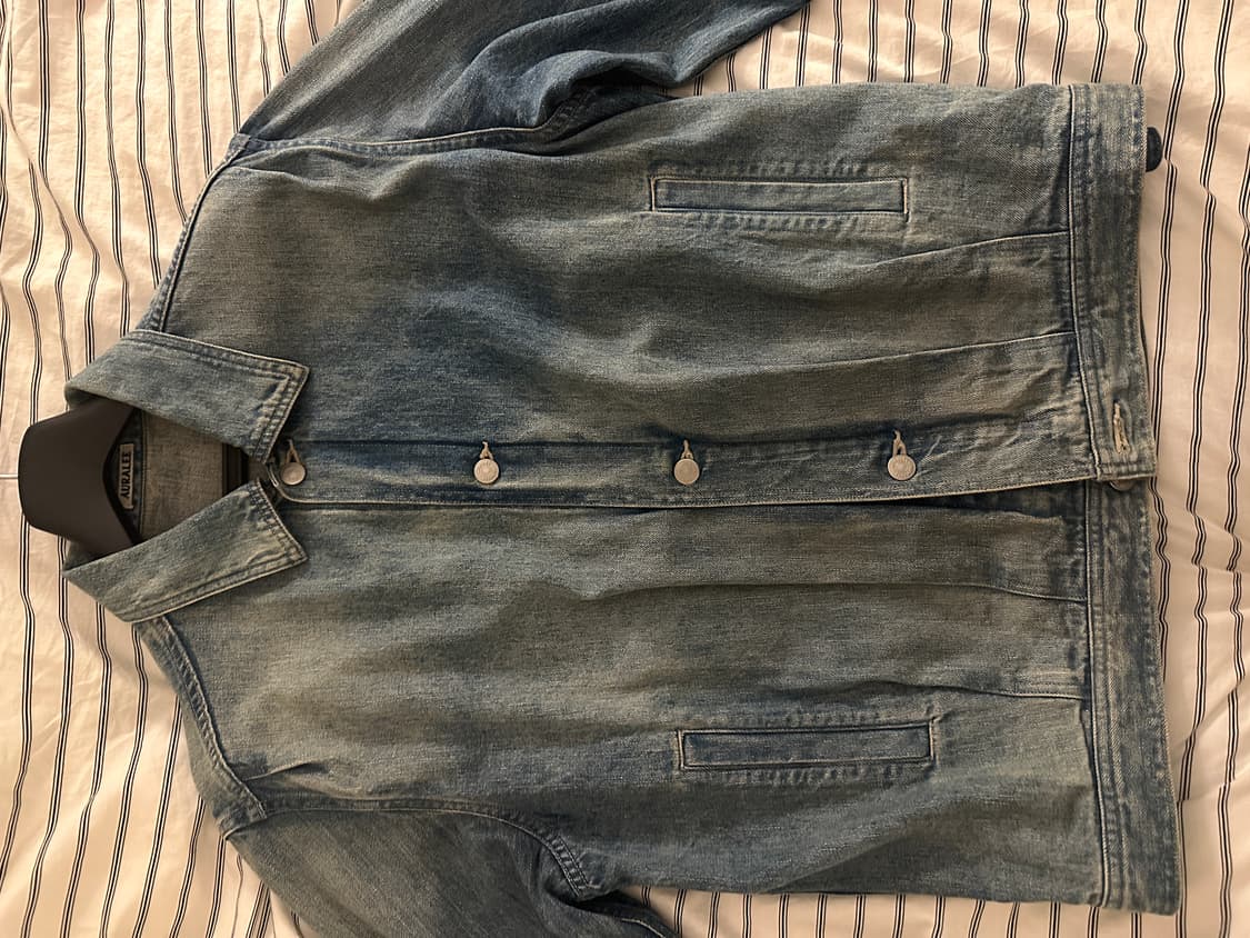 오라리 AURALEE 데님자켓 5사이즈 상품이미지2