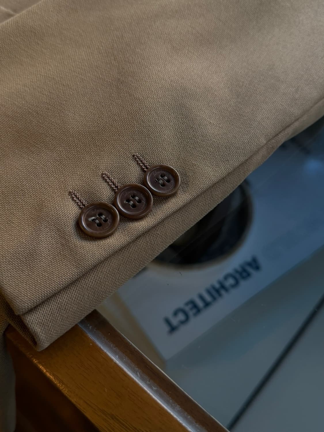 살바토레 페라가모 울 실크 몰스킨 자켓 105 상품이미지10