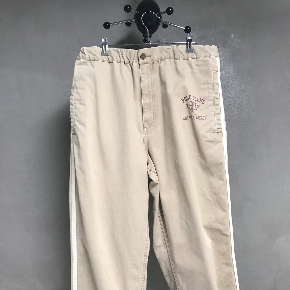 폴로 진스 밴딩 팬츠 베이지 M 상품이미지2