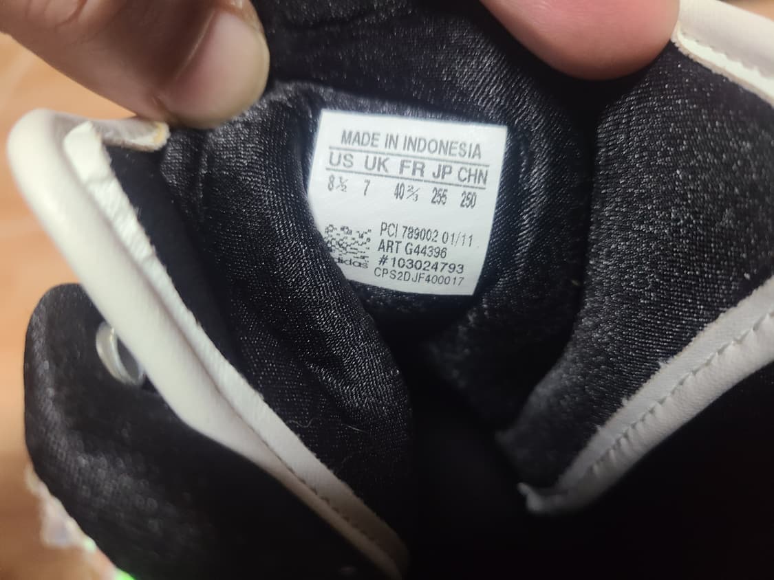 아디다스 애티튜드 하이탑 스팽글 W255 상품이미지8