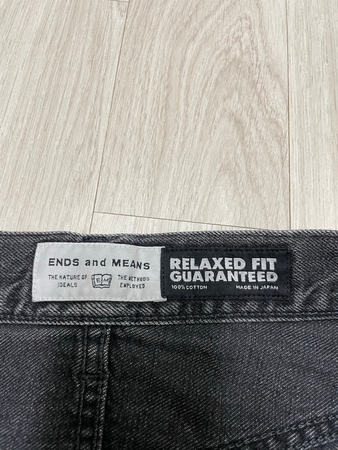 Ends and means 릴렉스핏 데님 L 상품이미지2