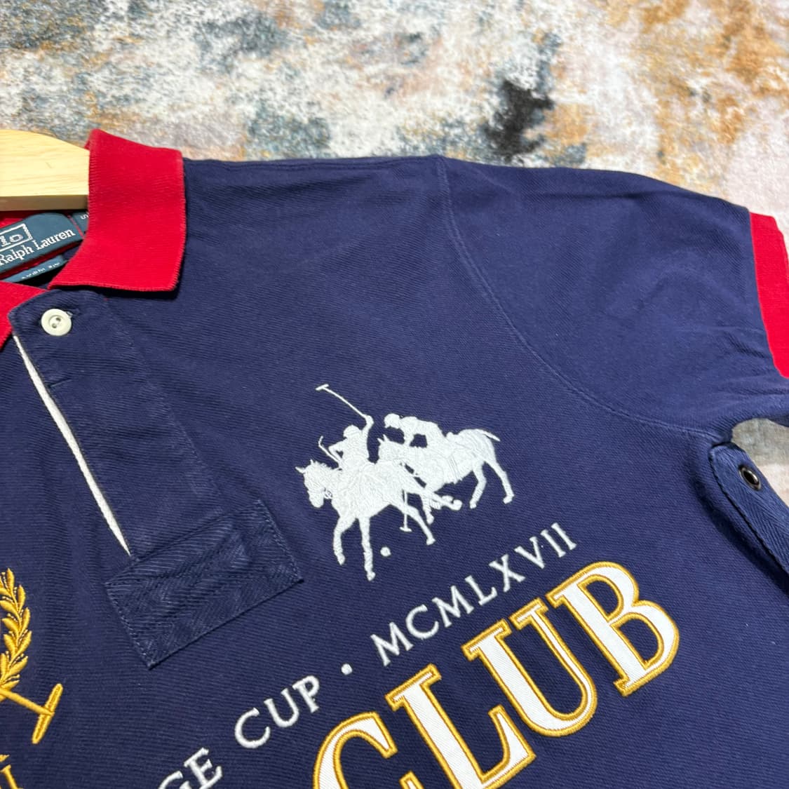 폴로 랄프로렌 더블포니 PRL 클럽 빈티지 카라티셔츠 상품이미지3