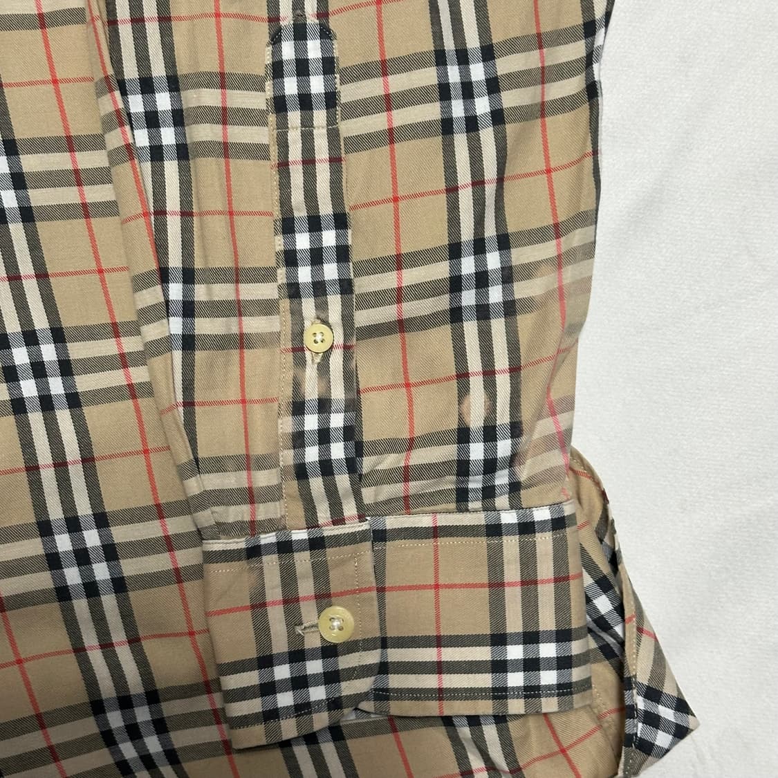 L 버버리 노바체크 긴팔 셔츠 상품이미지6