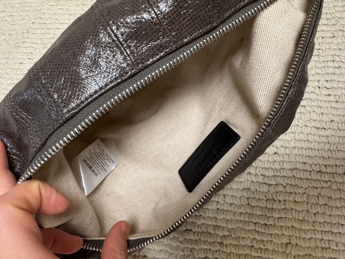 르메르 크루아상 범백 코티드린넨 브라운 스몰 상품이미지4