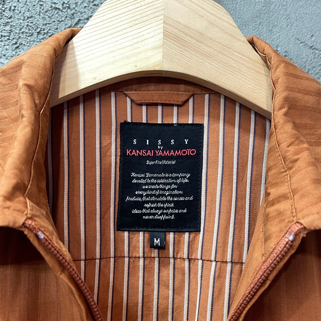 칸사이 야마모토 Sissy 블루종 자켓 상품이미지4