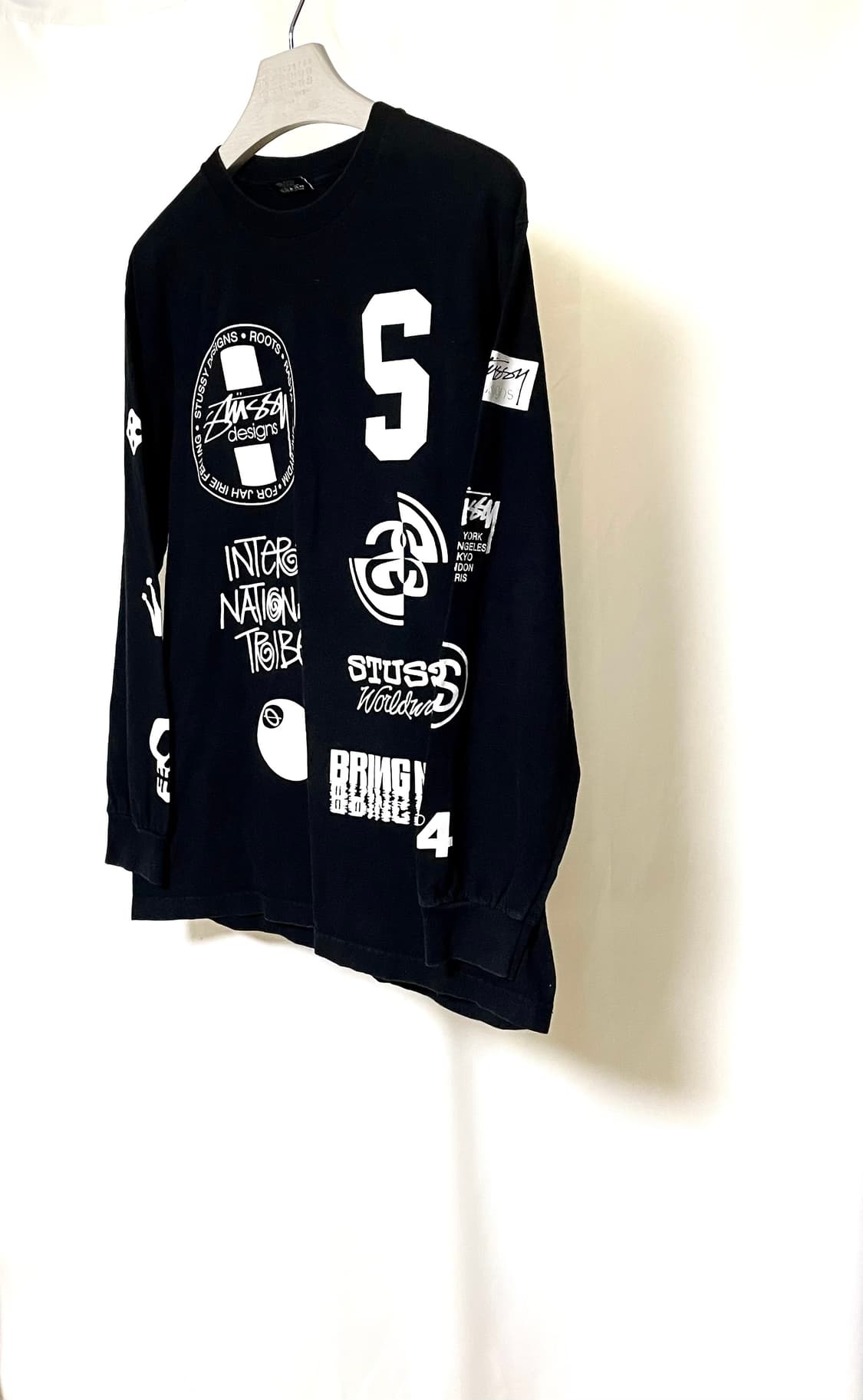 스투시 시그니처 네임 슬리브 상품이미지1