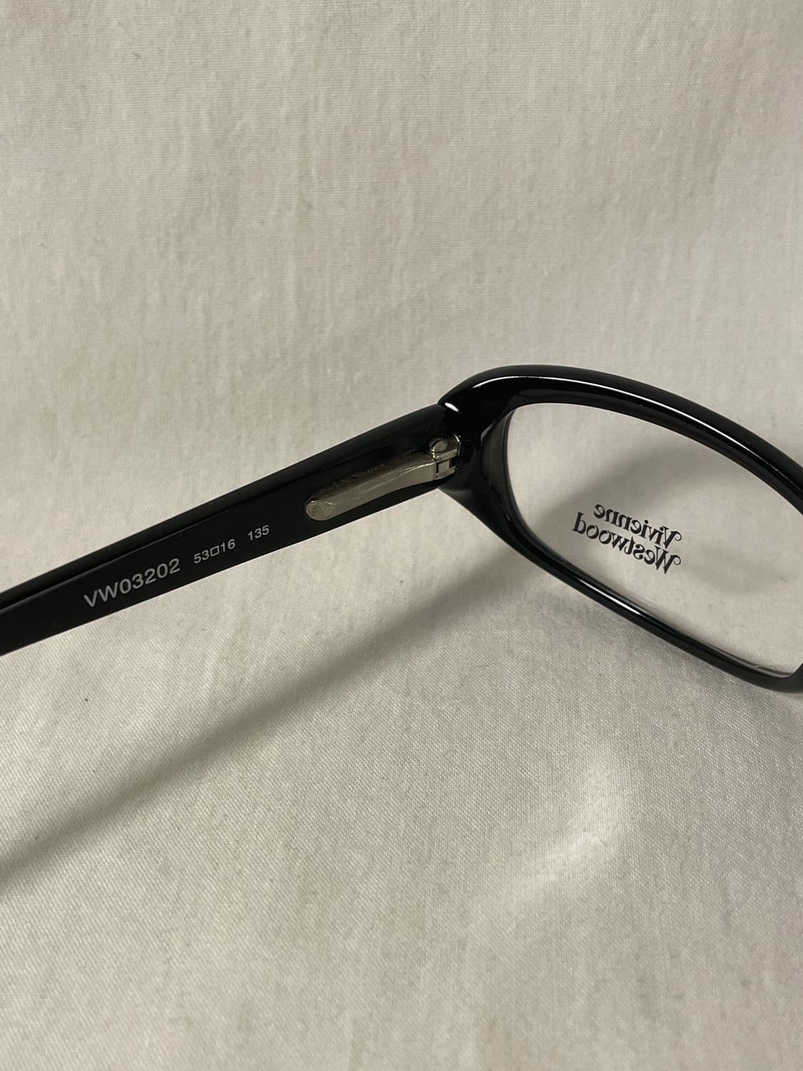 Vivienne Westwood 비비안웨스트우드 블랙 뿔테 빈티지안경 상품이미지4