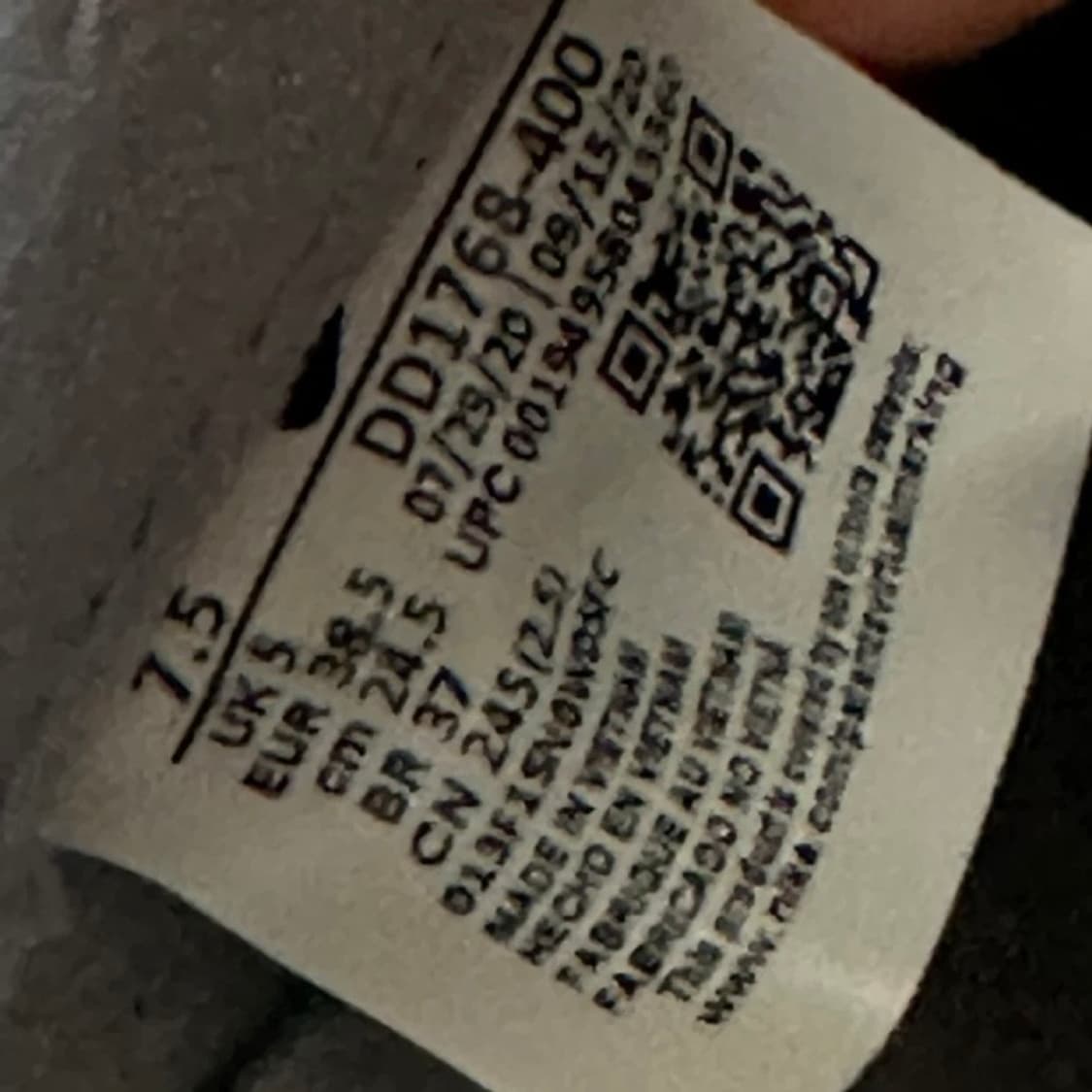 나이키 덩크 로우 SP 컬리지 네이비 스니커즈 상품이미지6