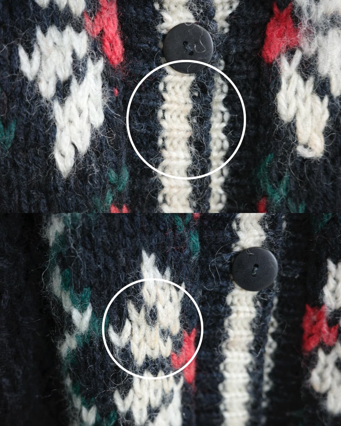 Vintage knit cardigan 상품이미지5