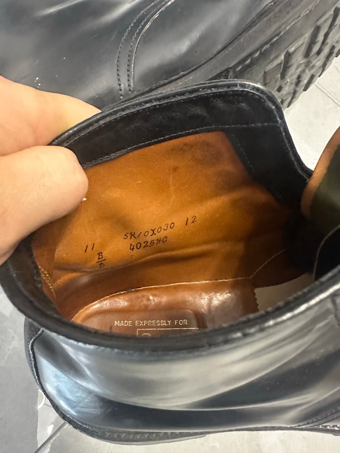 알든 탱커부츠 코도반 11d 상품이미지8