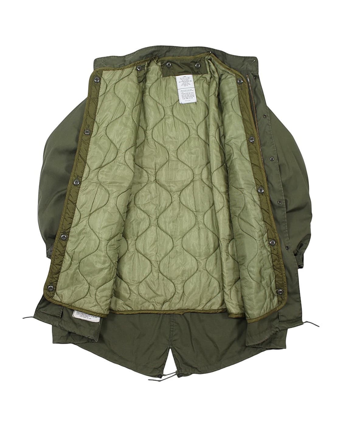 1970s US Army 미군 M-65 피쉬테일 파카 풀세트 개파카 상품이미지4