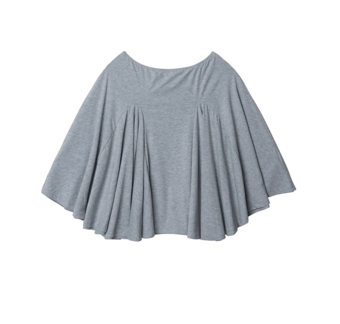 파이시스 플레어 패널 미디 스커트 새상품 상품이미지1