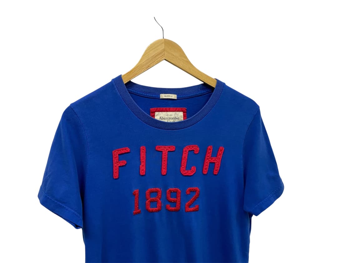 아베크롬비 A&F 1892 아플리케 로고 티셔츠 L 상품이미지2