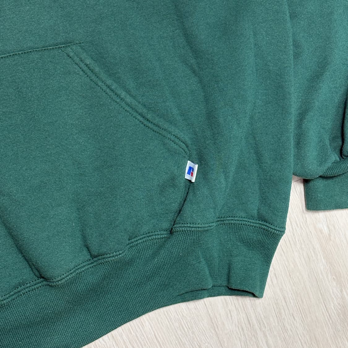🇺🇸 90s 러셀 후드티 그린 상품이미지4