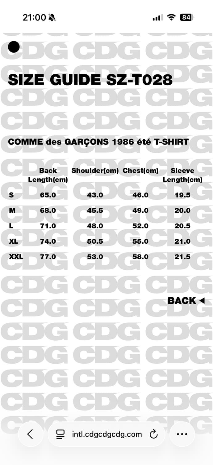 꼼데가르송 CDG 반팔 상품이미지5