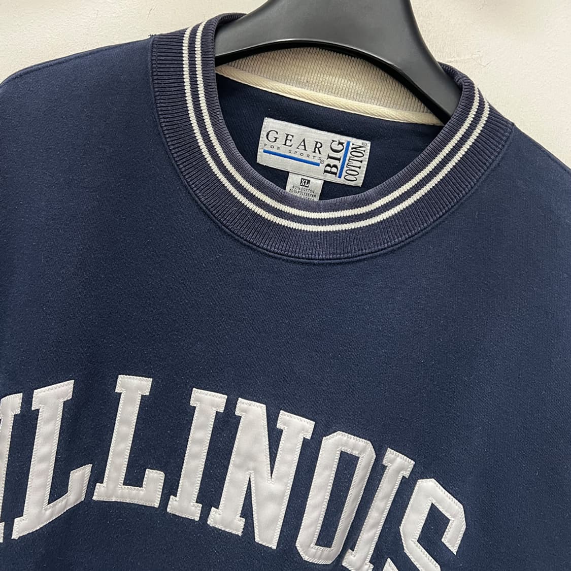 90s Gear for Sports 일리노이 빈티지 맨투맨 XL 상품이미지3