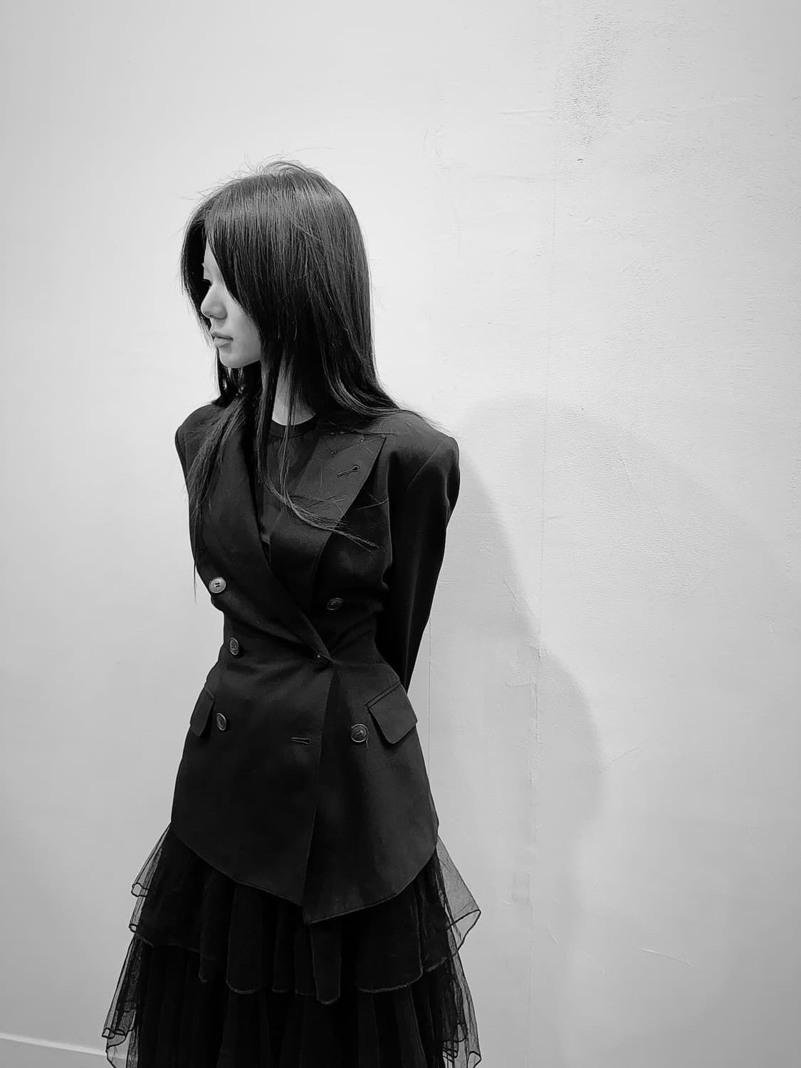 장 폴 고티에 아카이브 크롭 백 스트랩 블레이저 상품이미지2