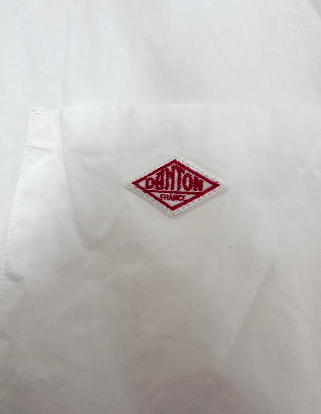 DANTON 단톤 화이트 반팔 셔츠 상품이미지5