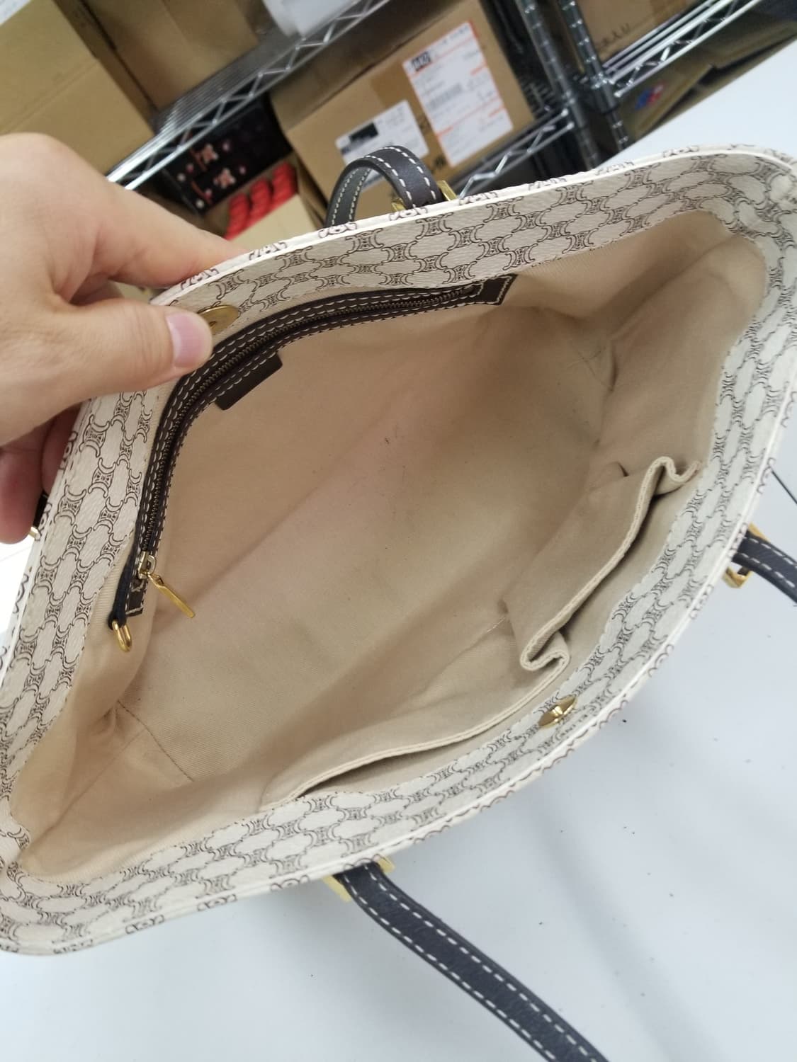 정품 셀린느 블라종 숄더백 상품이미지7