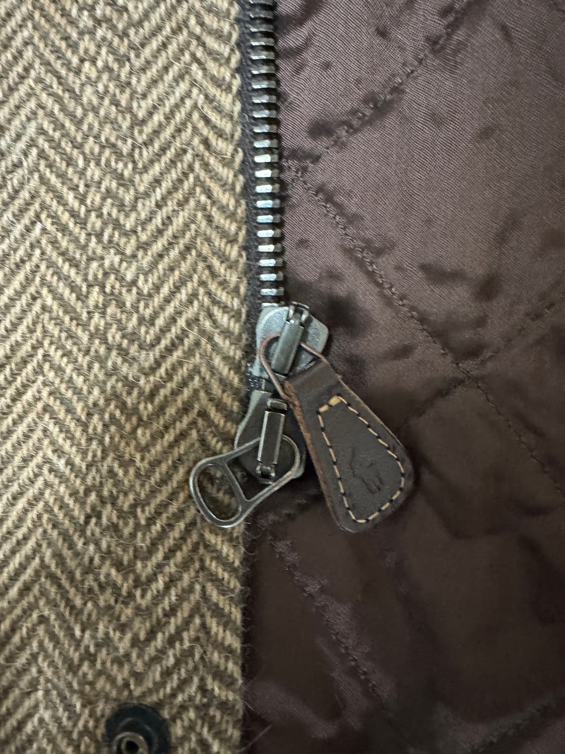 폴로 울 헤링본 뉴스보이 필드 코트 M (이태리) 상품이미지6