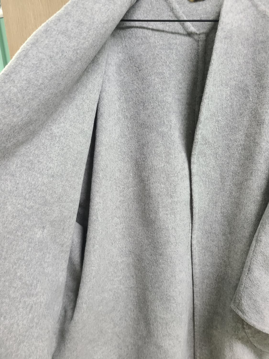 시스템 오버핏 울 캐시미어 코트 상품이미지5