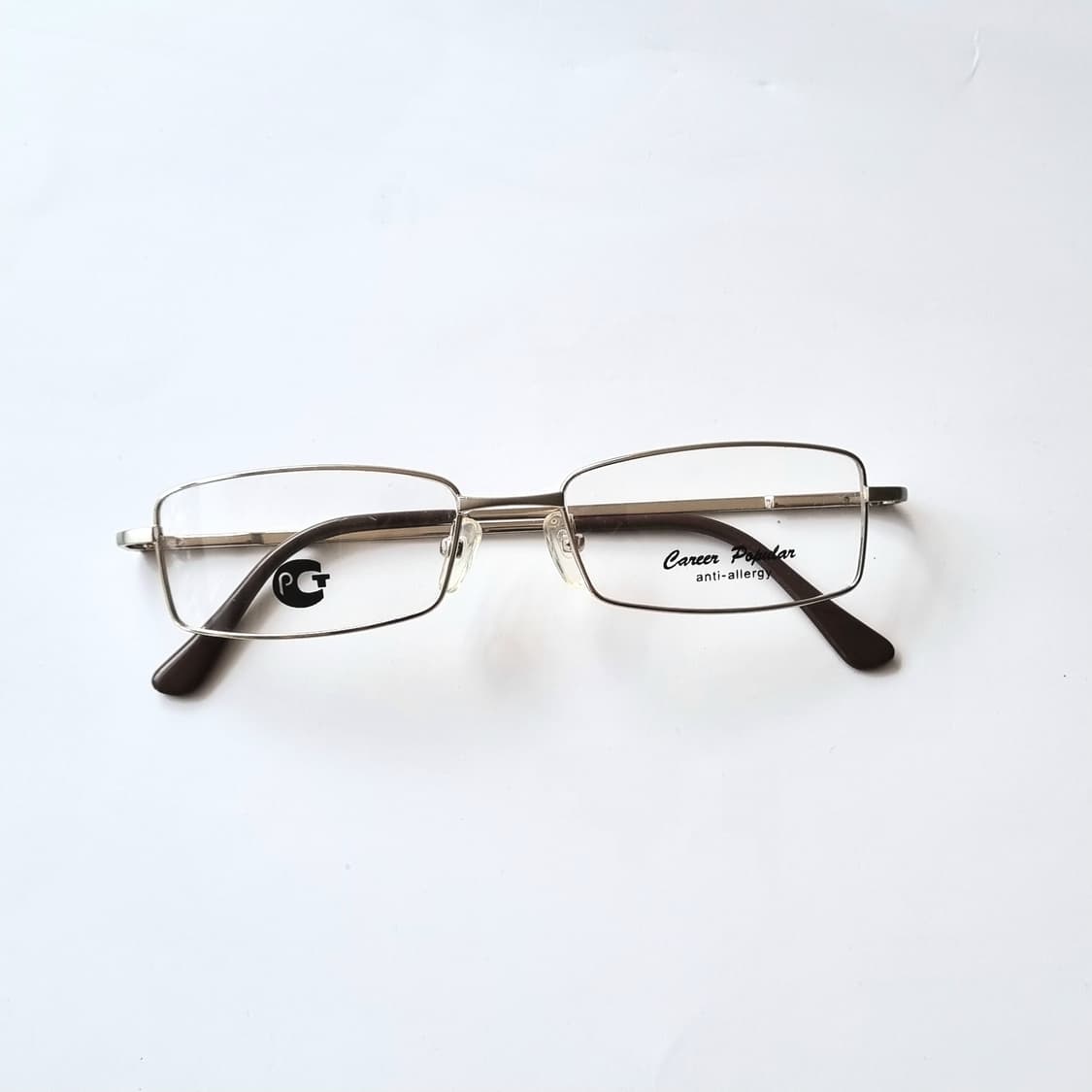 데드스탁 슬림 사각 메탈 초경량/알러지방지 안경테 667 상품이미지1